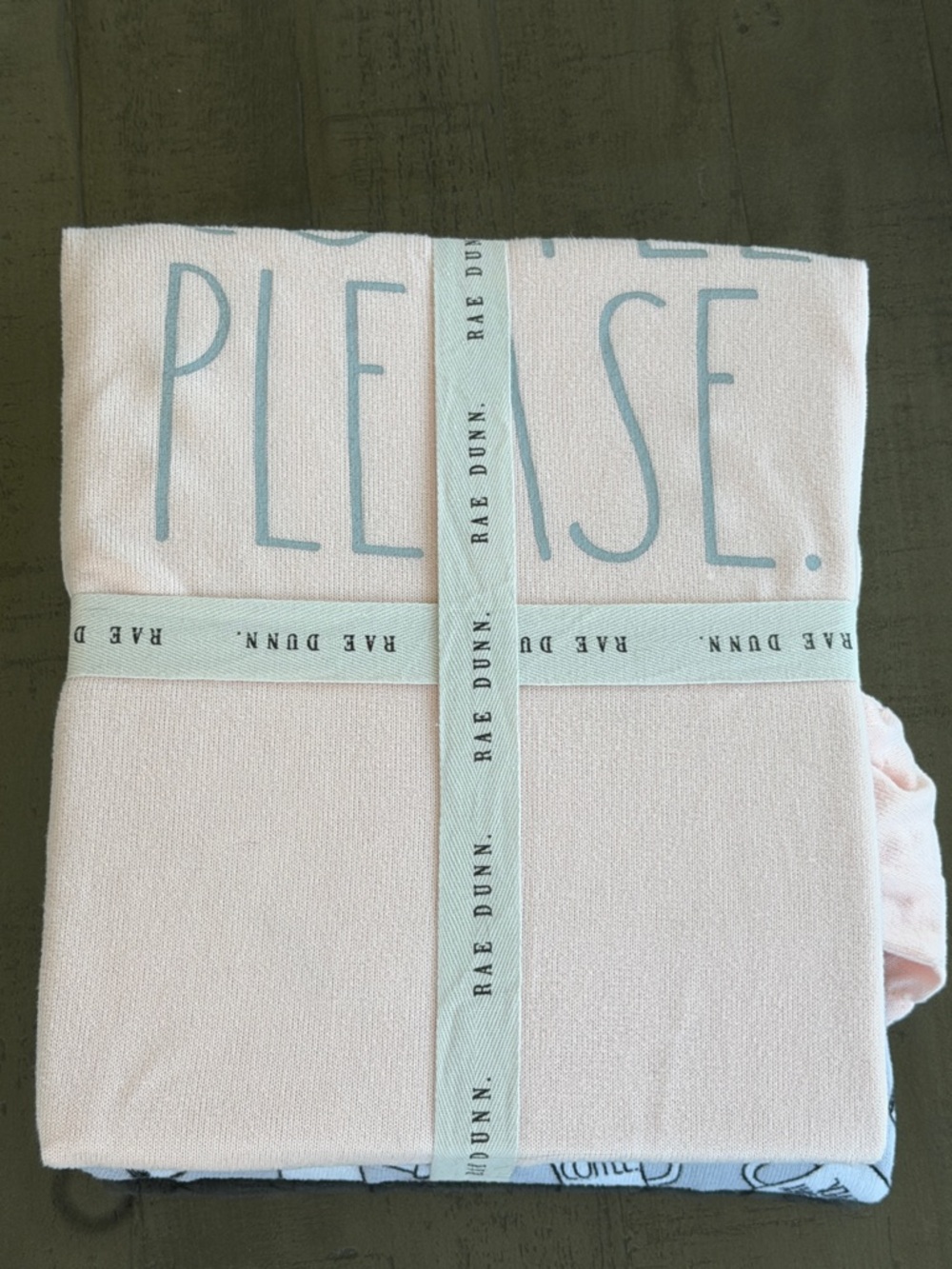 Rae Dunn “Coffee Please” Pink Pajama Set with Gray Cozy Socks. Womens Size L - Picture 3 of 5